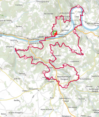 20230506 perigord grand trail parcours