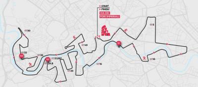 230319 marathon rome parcours