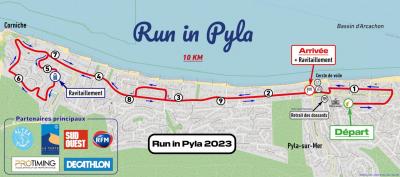 230416 parcours run in pyla 2023