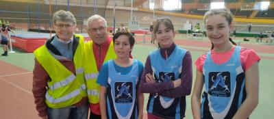 240217 championnat de gironde u14 2011 2012 timeo guinant amandine bucher maelys adriaens