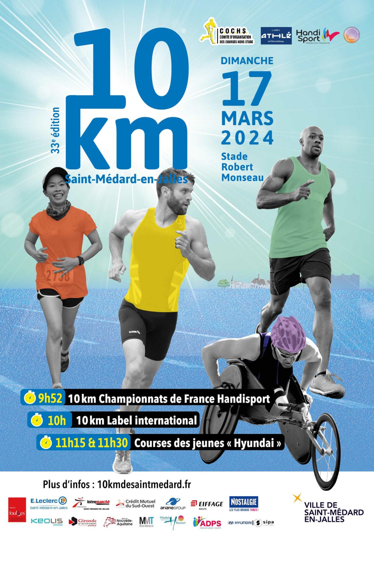 10km de Saint-Médard-en-Jalles 2024