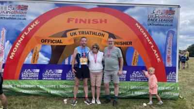 240727 birmingham triathlon finish 2