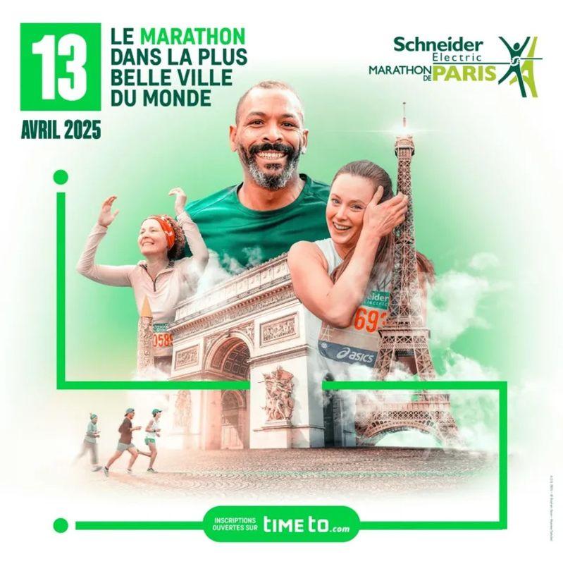 250413 schneider electric marathon de paris affiche