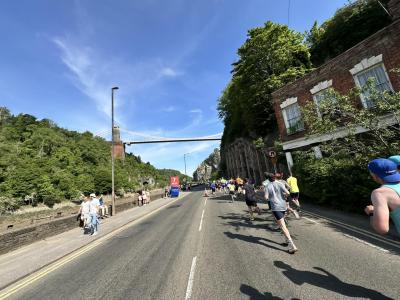 250511 great bristol run half marathon bridge